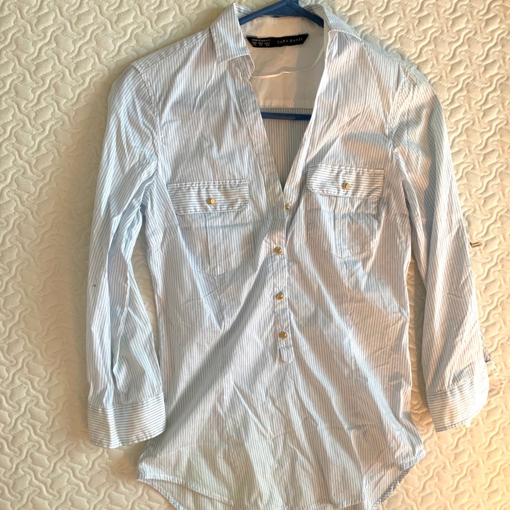 Zara striped shirt